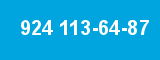 924 113-64-87
